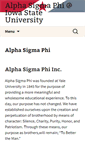 Mobile Screenshot of isualphasigs.com